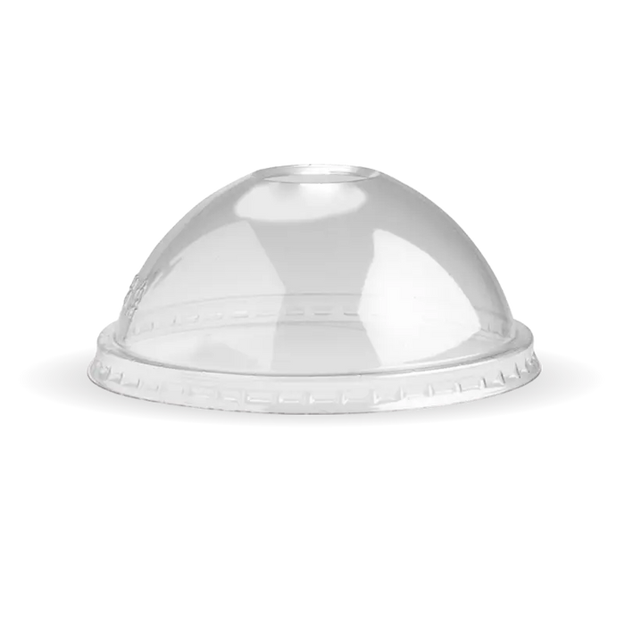 BioPak BioBoard Paper Soup Bowl Lids – 250ml - 8oz PET Dome BioBowl Lid