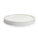 BioPak BioBoard Paper Soup Bowl Lids – 430-950ml - 12-32oz White Paper BioBowl Lid