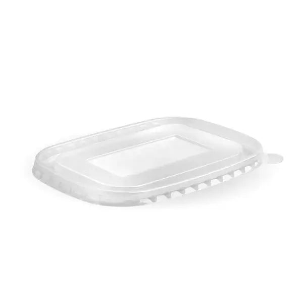 BioPak BioBoard - Rectangular Takeaway PP Lid  Takeaway Containers