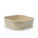 BioPak BioBoard Square Container Bases – 1,000ml Kraft BioBoard Square Takeaway Base