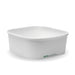 BioPak BioBoard Square Container Bases – 1,200ml White BioBoard Square Takeaway Base