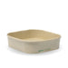 BioPak BioBoard Square Container Bases – 750ml Kraft BioBoard Square Takeaway Base
