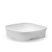 BioPak BioBoard Square Container Bases – 750ml White BioBoard Square Takeaway Base