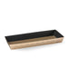 BioPak BioBoard Sushi Trays – Long sushi tray FSC Mix - kraft and black