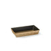 BioPak BioBoard Sushi Trays – Extra small sushi tray FSC Mix - kraft and black