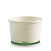 BioPak BioBoard- White Green Stripe BioBowl  Takeaway Containers