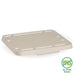 BioPak BioCane Compartment Container Lids – 2 & 3-Compartment Natural Plant Fibre BioCane Takeaway Lid – carton of 500