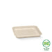 BioPak BioCane Produce Trays – 14x14x2cm - 5x5" Plant Fibre Produce Tray – carton of 1,000