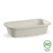 BioPak BioCane Rectangular Container Bases – 1,000ml White Plant Fibre Takeaway Base – carton of 500