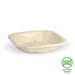 BioPak BioCane Square Container Bases – 500ml Natural Plant Fibre Octa Takeaway Base – carton of 400