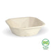 BioPak BioCane Square Container Bases – 750ml Natural Plant Fibre Octa Takeaway Base – carton of 400