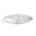 BioPak BioCane Square Container Lids – 500 & 750ml Clear RPET Octa Takeaway Lid – carton of 400