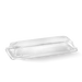 BioPak BioCane Sushi Tray Lids – Long sushi tray PET lid – clear – carton of 600
