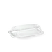 BioPak BioCane Sushi Tray Lids – Small sushi tray PET lid – clear – carton of 600