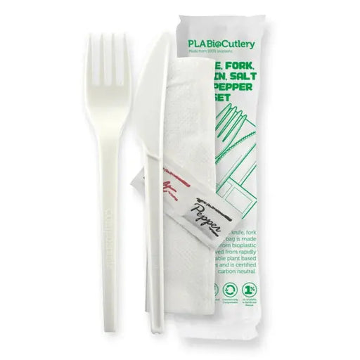 BioPak BioCutlery - PLA Cutlery Set  DIsposable Cutlery