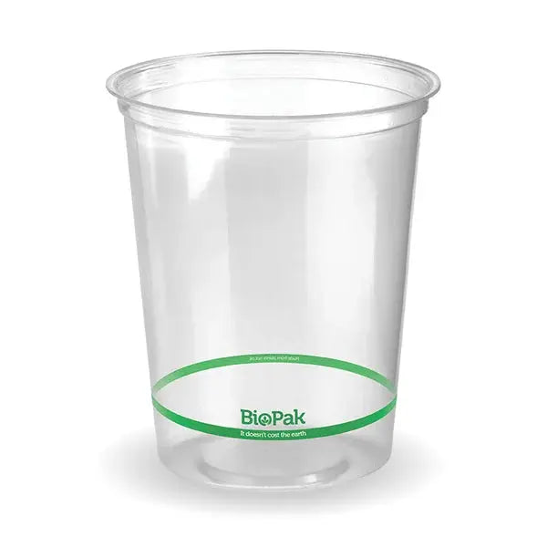 BioPak BioPlastic - Clear BioBowls**  Takeaway Containers