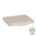 BioPak Biocane - Rectangular Plant Fibre Takeaway Compartment Base Lids  Takeaway Containers