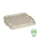 BioPak Biocane - Rectangular Plant Fibre Takeaway Compartment Base Lids  Takeaway Containers