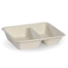 BioPak Biocane - Rectangular Plant Fibre Takeaway Compartment Base  Takeaway Containers