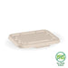 BioPak Biocane - Rectangular Plant Fibre Takeaway Lid  Takeaway Containers