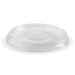 BioPak Clear PLA Bowl Lids – 600 & 700ml Clear Wide BioBowl Lid – carton of 600