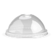 BioPak Clear PLA Bowl Lids – 240 - 960ml bowl dome lid - 121mm – clear – carton of 500