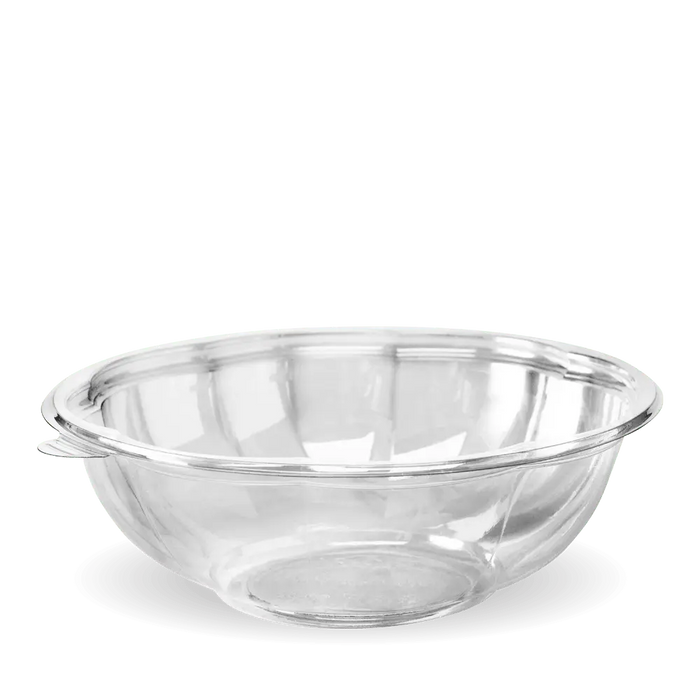 BioPak Clear PLA Bowls – 840ml - 24oz Clear Salad BioBowl – carton of 450