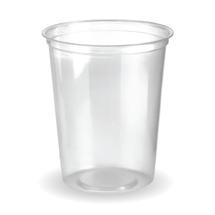 BioPak Clear PLA Bowls – 960ml Clear BioBowl – carton of 500
