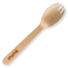 BioPak FSC Wooden Sporks – 16cm Wood Spork – carton of 1,000