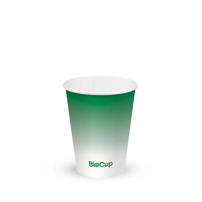 BioPak Green Paper Cold BioCups – 280ml - 8oz (80mm) Green Cold Paper – carton of 1,000