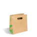 BioPak Kraft Paper Carry Bags – 270x145x280mm Small Die Cut Handle Kraft Paper Bags – carton of 250