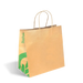 BioPak Kraft Paper Carry Bags – 300x170x305mm Large Twist Handle Kraft Paper Bags – carton of 250