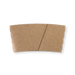 BioPak Kraft Paper Cup Sleeves – 8oz – carton of 1,000