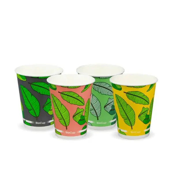 BioPak Leaf Cold Paper Water BioCup  Takeaway Cold Cups