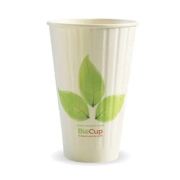 BioPak Leaf Double Wall BioCup  Hot Cups