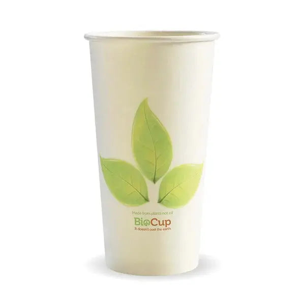 BioPak Leaf Single Wall BioCup  Hot Cups