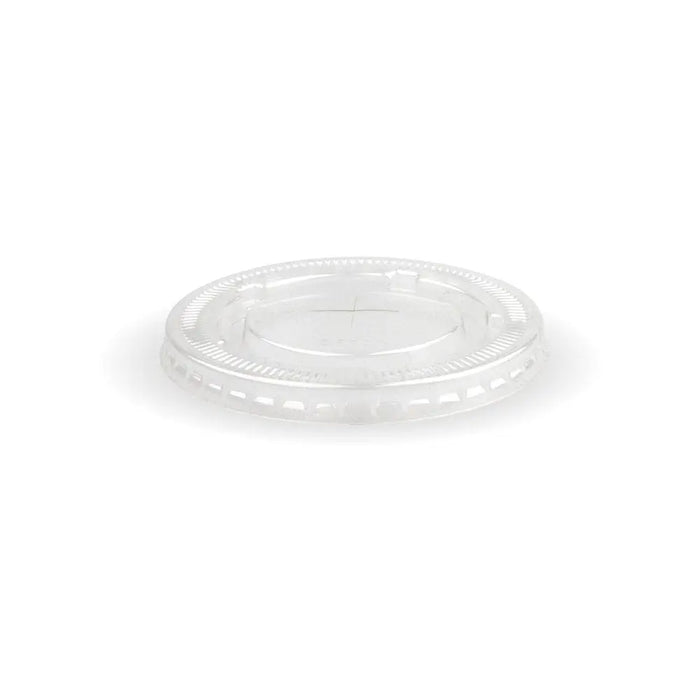BioPak PET Cold Paper Cup Lids – 90mm Clear PET Flat Cold Paper  Lid
