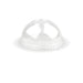 BioPak PLA Cold Paper Cup Lids – 90mm PLA Clear Dome Cold Paper