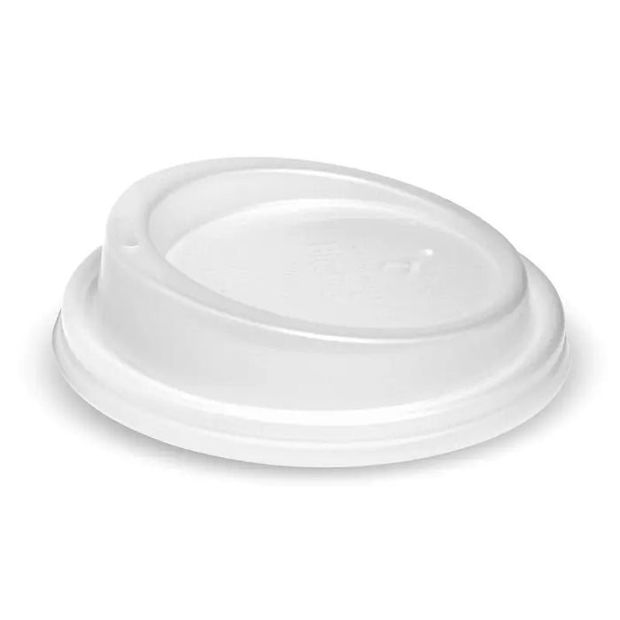 BioPak PLA Hot Cup Lids – 90mm – Standard – Opaque