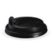 BioPak PS Hot Cup Lids – 90mm – Sipper – Black