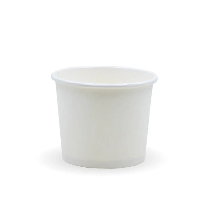 BioPak Paper Sauce Cups – 90ml paper sauce cup – white