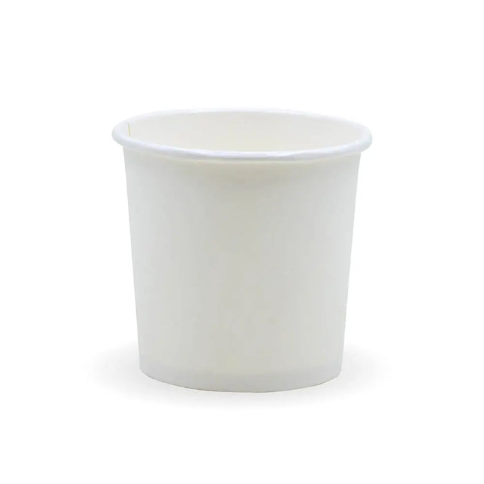 BioPak Paper Sauce Cups – 120ml paper sauce cup – white