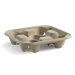 BioPak Pulp BioCup Carriers – 4 Cup – carton of 300
