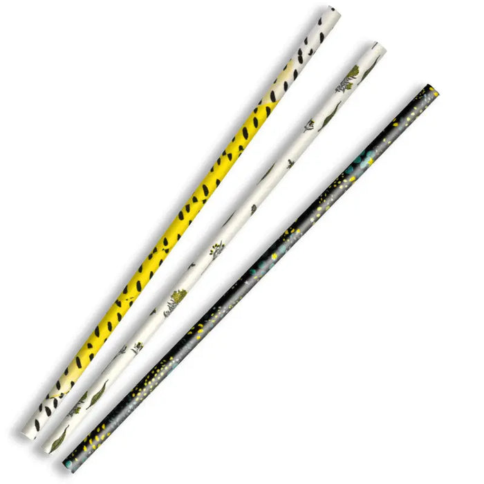 BioPak Regular Paper BioStraws – 6mm Regular Art Series BioStraw – carton of 2,500