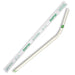 BioPak Regular Paper BioStraws – 6mm Individually Wrapped White Bendy Straw – carton of 2,500