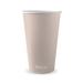 BioPak Stone Aqueous Single Wall Hot BioCups – 510ml - 16oz – 90mm rim