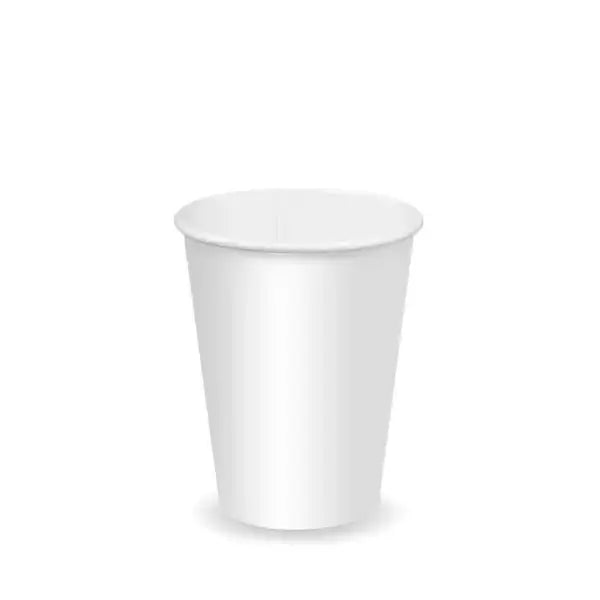 BioPak White Cold Paper Water BioCup  Takeaway Cold Cups