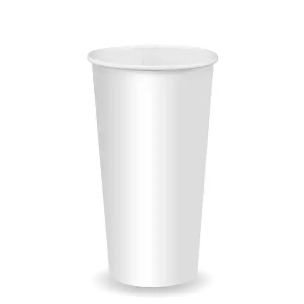 BioPak White Cold Paper Water BioCup  Takeaway Cold Cups