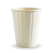 BioPak White Double Wall Hot BioCups – 255ml - 8oz – 80mm rim – carton of 1,000
