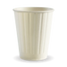 BioPak White Double Wall Hot BioCups – 390ml - 12oz – 90mm rim – carton of 1,000